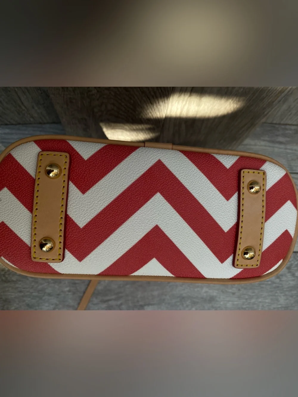 Dooney & Bourke Chevron Bitsy Bag NWT